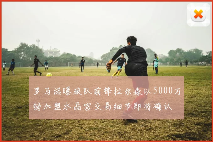 罗马诺曝狼队前锋拉尔森以5000万镑加盟水晶宫交易细节即将确认