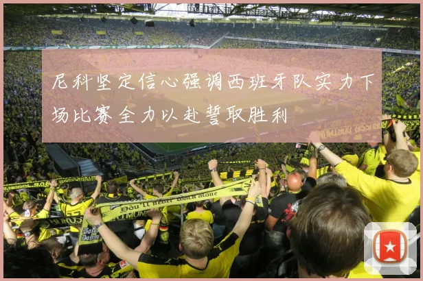 尼科坚定信心强调西班牙队实力下场比赛全力以赴誓取胜利